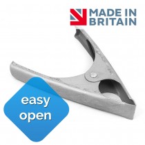 Soft Spring 50mm Metal Spring Clamp Market Stall Clip Made in Britain