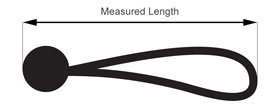 Bungee Cord Measured Length