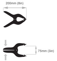 Spring Clamp Dimensions
